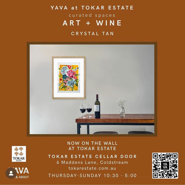 YAVA ON THE WALL - Crystal Tan